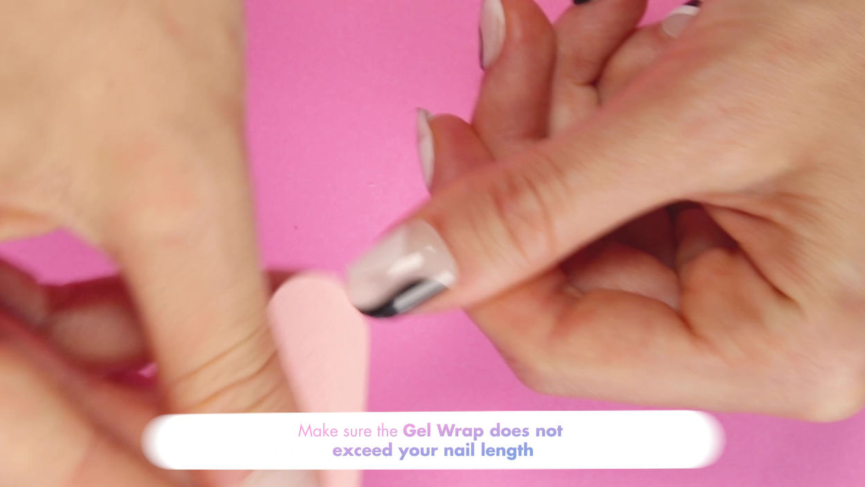 Gel Nail Strips Tutorial